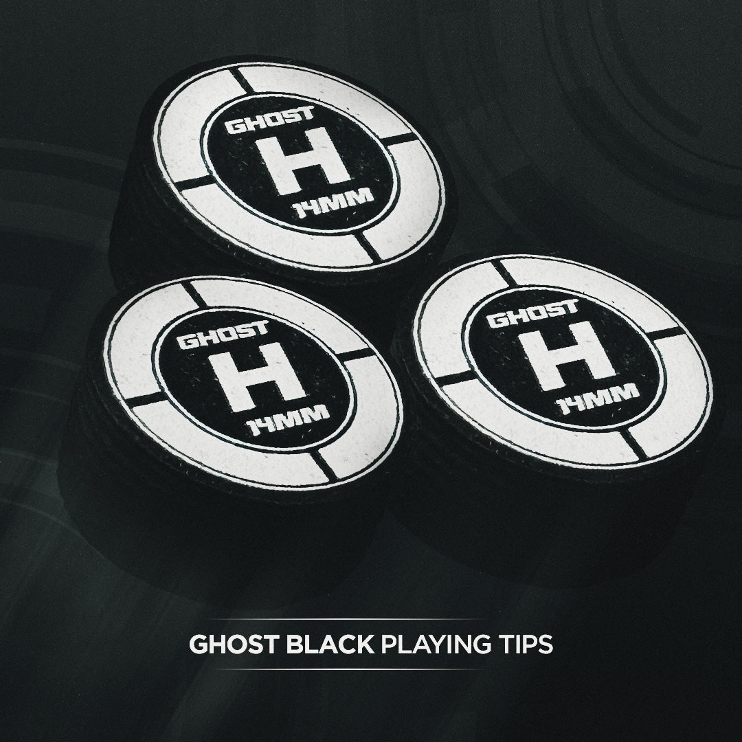 Ghost Black Playing Tip – Precision Performance (Soft / Medium / Hard)