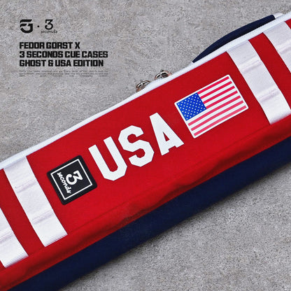 RED USA Edition - 3x5 Cue Case
