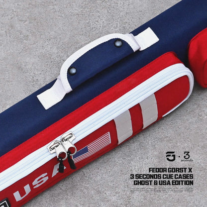 RED USA Edition - 3x5 Cue Case