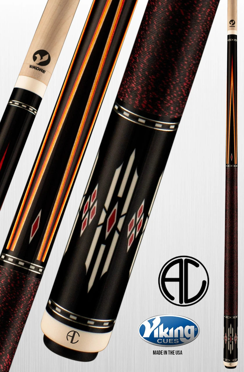 Viking Red Diamond by Ariel Carmeli Playing Cue