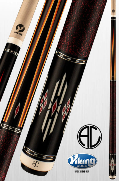 Viking Red Diamond by Ariel Carmeli Playing Cue