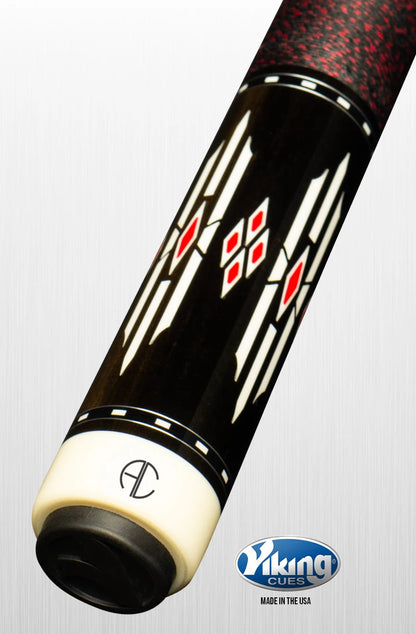 Viking Red Diamond by Ariel Carmeli Playing Cue