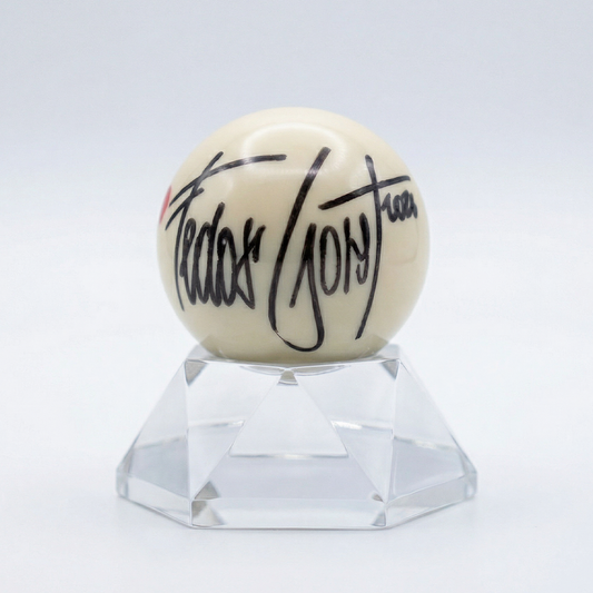 Limited Edition Signed Cue Ball