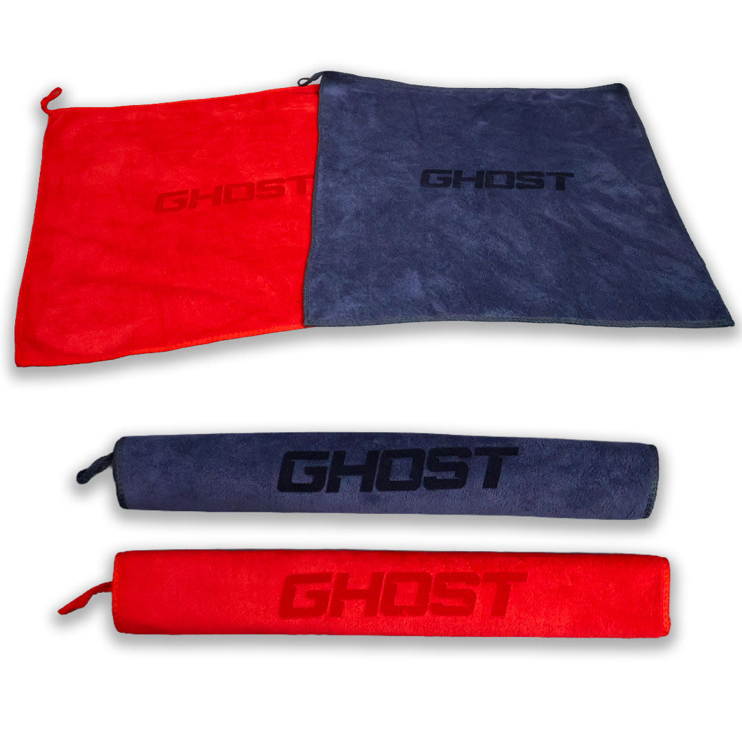 Ghost Microfiber Cue Towel — 16" x 16" (400 GSM)