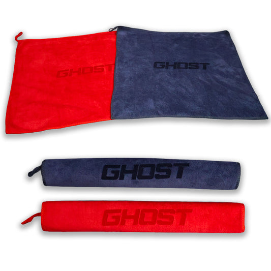 Ghost Microfiber Cue Towel — 16" x 16" (400 GSM)