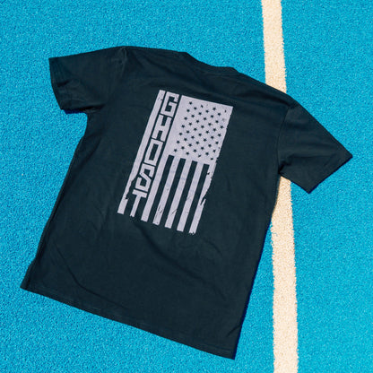 Stars-Stripes-Strokes Ghost Edition Navy Blue Tee