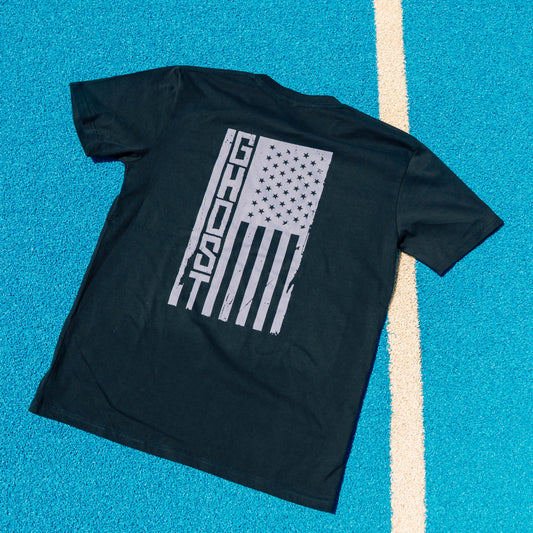 Stars-Stripes-Strokes Ghost Edition Navy Blue Tee