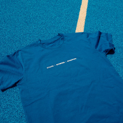 Stars-Stripes-Strokes Ghost Edition Royal Blue Tee