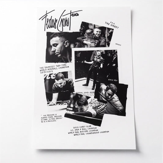 Fedor Gorst "Champion Legacy" Signed 6" x 9" Limited Edition Poster