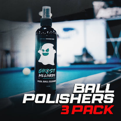 Ghost Billiards Ball Polish & Cleaner 3 Pack