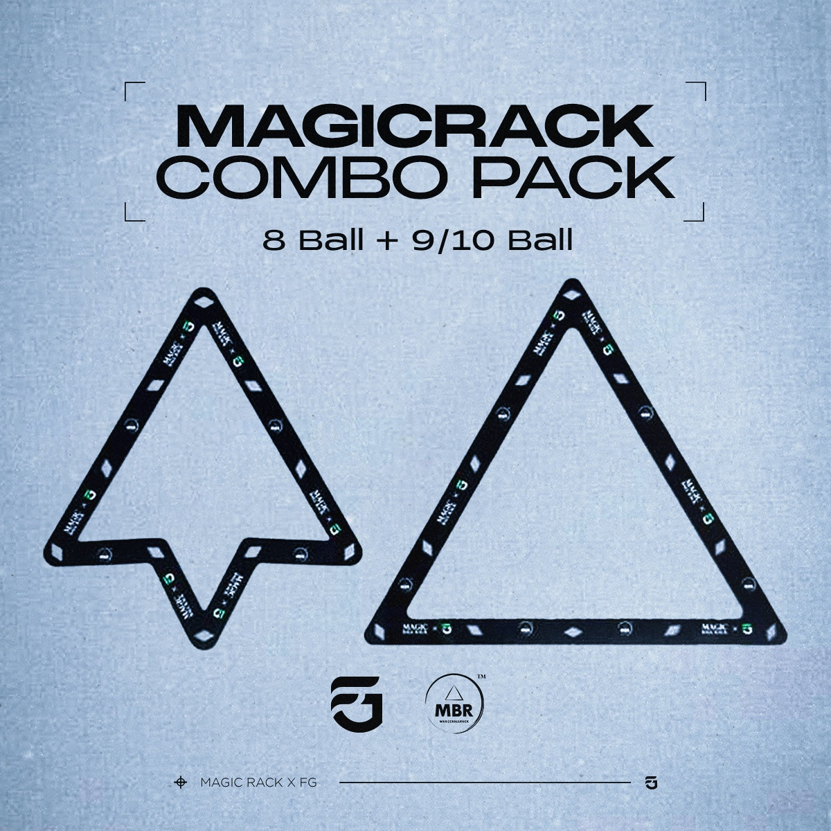 MagicRack 8-Ball + 9/10-Ball Combo Pack