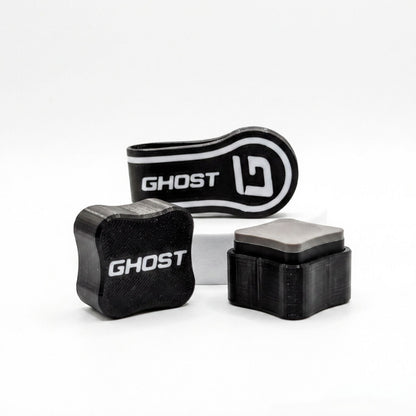 Ghost Magnetic Chalk Holder – 3D Printed Red or Black