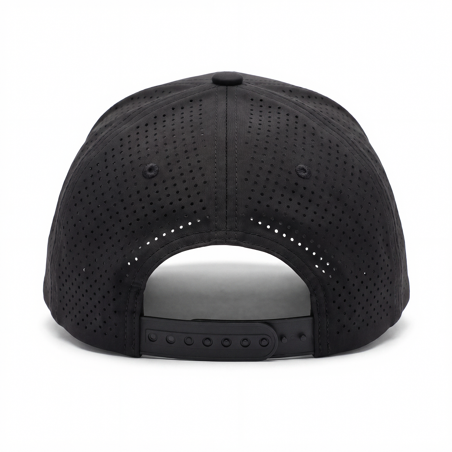 Black FG Curved Bill Snap Back