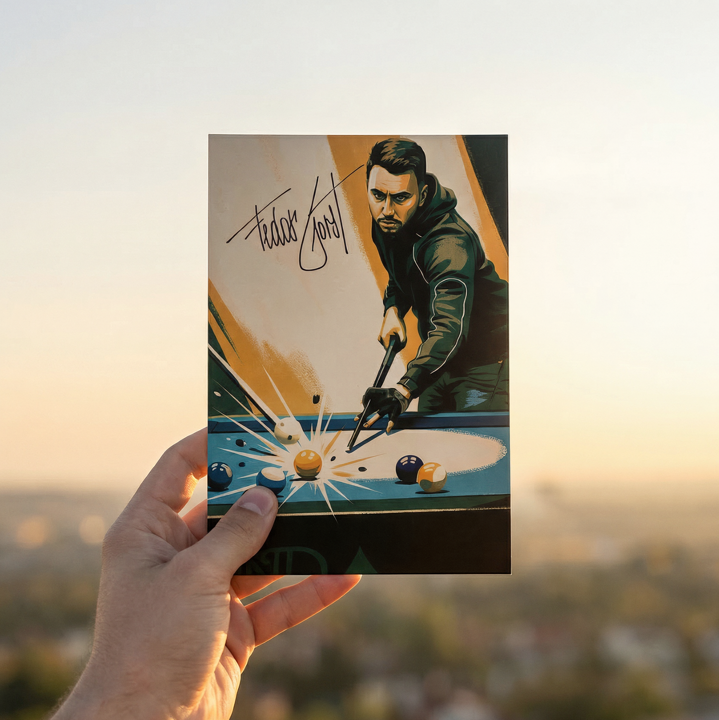 Fedor Gorst Signature Poster Print