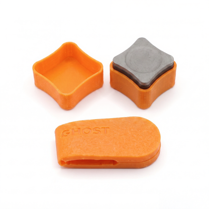 Ghost Magnetic Orange Chalk Holder – 3D Printed